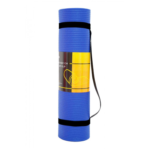 Коврик для фитнеса  Cornix XR-0009 NBR Blue - фото №5